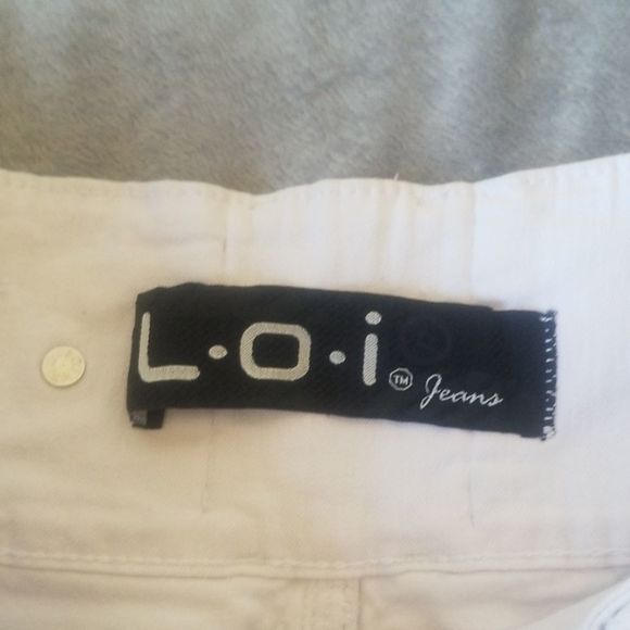 White Embellished Denim jeans - Picture 5 of 8